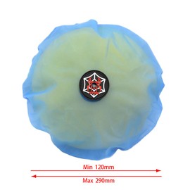 OTOM Universal Motorcycle Air Filter Dustproof Sand Cover Engine Cleaning Air Filter Wrap Fit for dirt bike (Blue)…