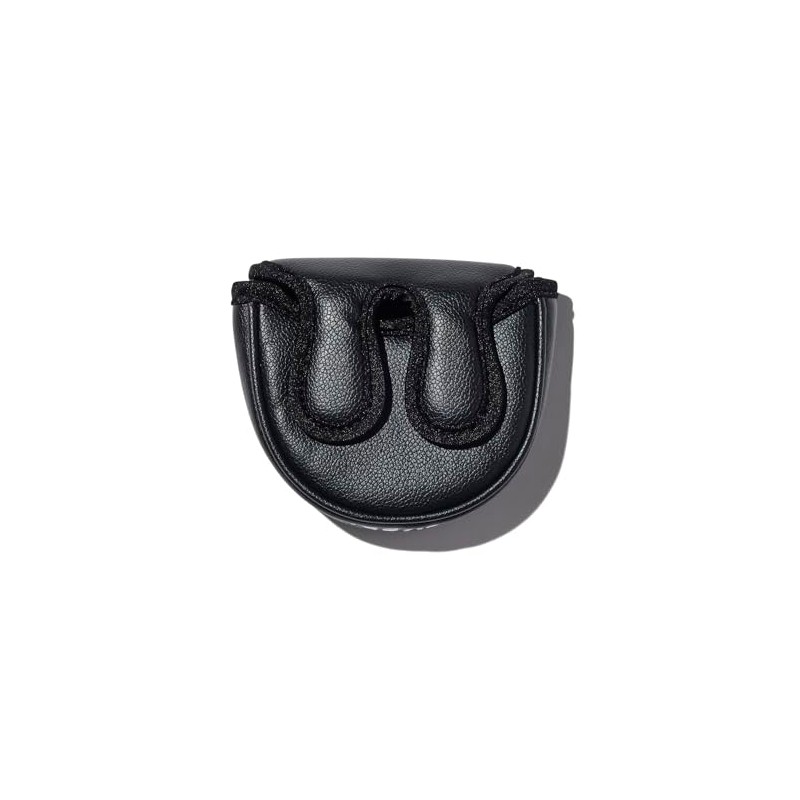 Golf Putter Headcover Simple Star Mallet Magnet (Black)