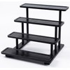 4 Tier Cologne Stand for Men, Wooden Perfume Organizer, Cologne