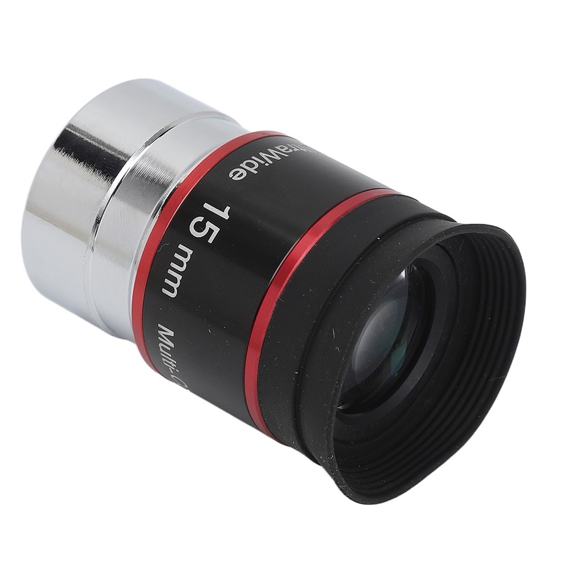 1.25in 15mm 68 Degree Ultra Wide Angle Eyepiece for Telescope