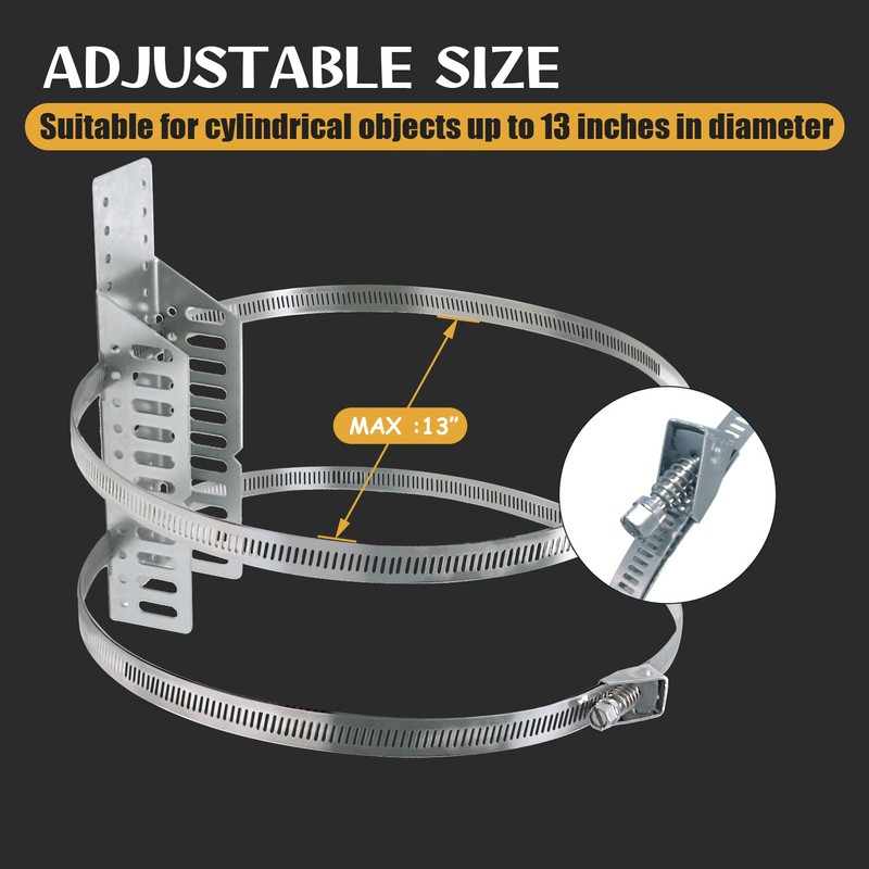 TTFLEX Water Heater Expansion Tank Wall Mounting Bracket 13 inch