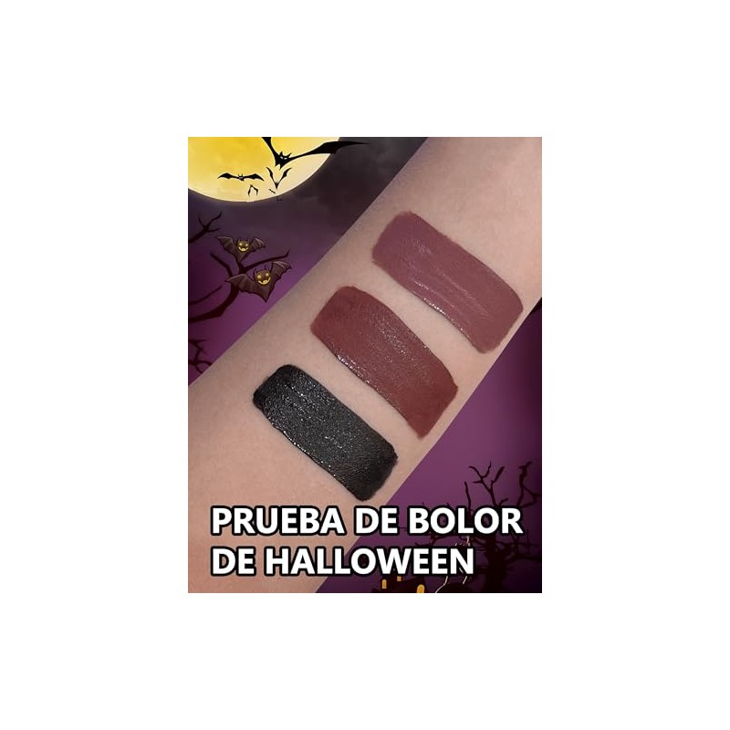 Erinde Set de Labiales, Mate Impermeable de Larga Duración, Altamente