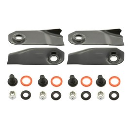 4X Blades & Bolts Set for Victa Rear Catcher Lawn Mower CA09506S CA09277 CA09306
