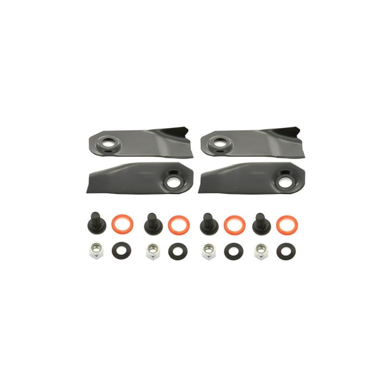 4X Blades & Bolts Set for Victa Rear Catcher Lawn