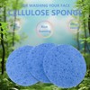 50-Count Large Compressed Facial Sponges for Estheticians,Daily Cleansing and Gentle