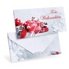 Premium Voucher Cards (Pack of 10) for Christmas, Lockable Folding