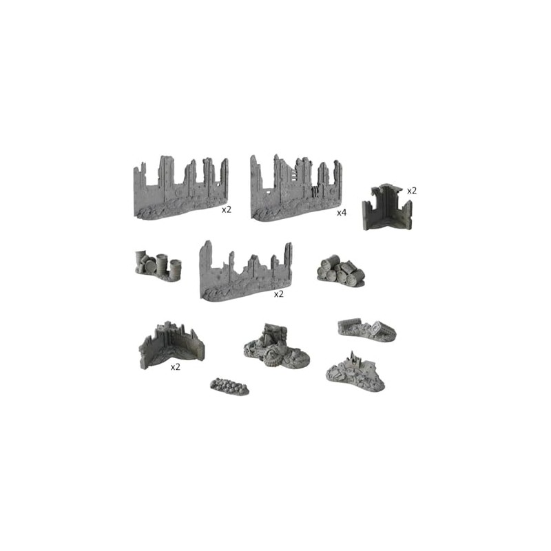 Mantic TerrainCrate: Gothic Ruins