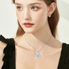 Yorkie Necklace 925 Sterling Silver Yorkie Pendant Dog Necklace Jewelry