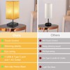 Eva's Light Table Lamp, 3-Way Dimmable Table Lamp, Touch Control,