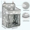 Baby Nappy Diaper Caddy Organizer Foldable Newborn Crib Nappy Organiser