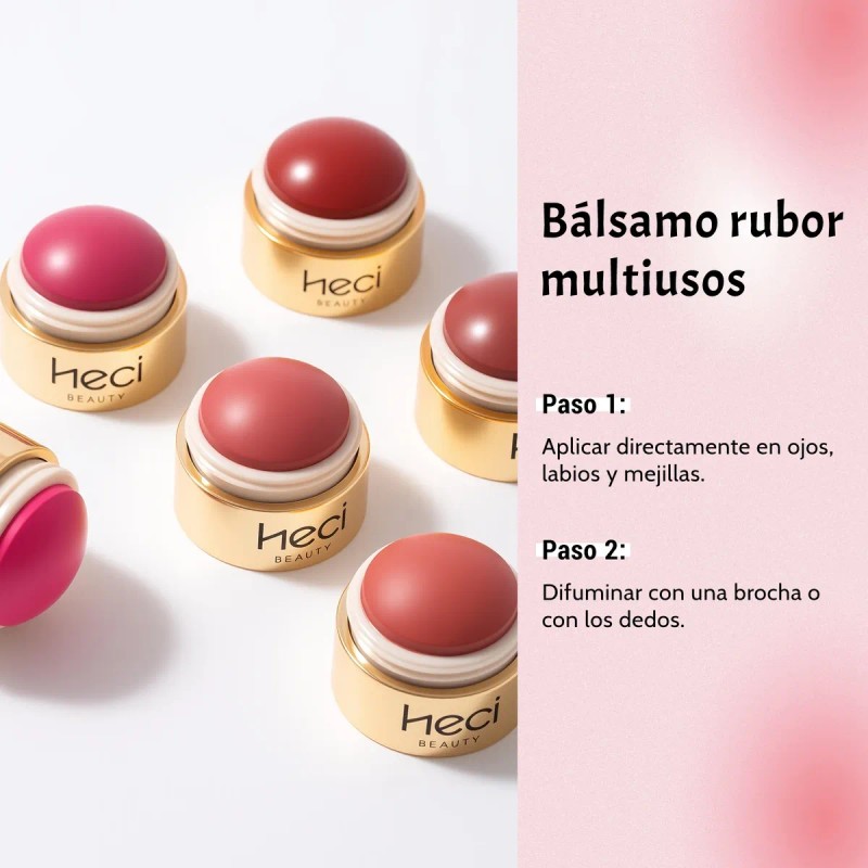 Bálsamo Rubor Soft Rubor Hidratante Textura Cremosa