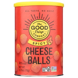 THE GOOD CRISP COMPANY Spicy Cheese Balls, 2.75 OZ