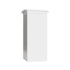 sossai® Designer furniture feet MFV1, height adjustable, square profile: 40