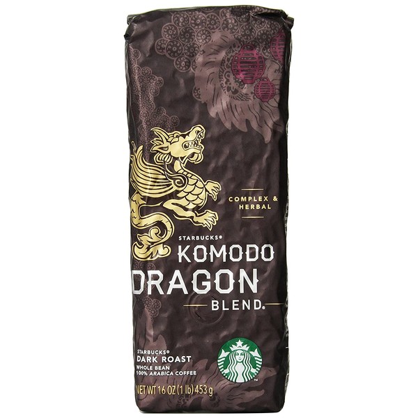 Starbucks Komodo Dragon Blend&reg, Whole Bean Coffee (1lb)