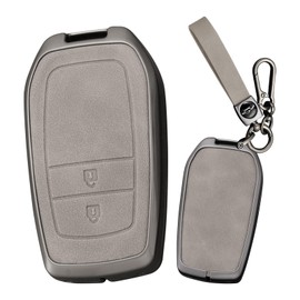 Ysbxitu Remote Control Cover for Remote Key Fits Toyota Yaris 2020-2024 Cross Hybrid Corolla RAV4 Fortuner Prius Camry Auris Highlander Dustproof Key Box Keyless Go Protection 2/3/4/5/6 Buttons, 2