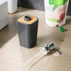 bremermann Calvi Soap Dispenser Made of Bamboo and Plastic //