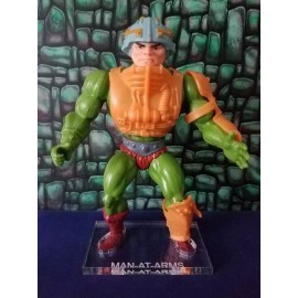 APG MOTU Man-At-Arms Acrylic Base *No Toy Included *