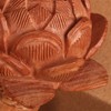 Peach Wood Lotus Car Pendant Innovative Vehicle Rearview Mirror Decoration