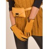 styleBREAKER 09010030 Women's Touchscreen Gloves with Colour Contrast and Fleece