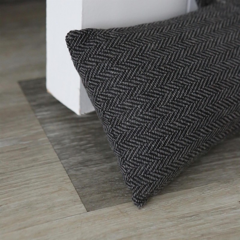 Nicola Spring Draught Excluder - 78.5cm - Grey - Pack
