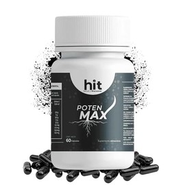 POTENMAX Maca Peruana Capsulas  Incrementa Energa y Vitalidad, 60 Cpsulas de Maca Negra para Resistencia Fsica y Bienestar General (1)                