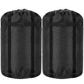 Borogo Compression Stuff Sack, 24L/36L/46L Sleeping Bags Storage Stuff Sack Organizer Waterproof Camping Hiking Backpacking Bag for Travel - Great Sleeping Bags Clothes Camping
