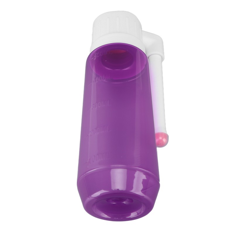 500ml Vaginal Washer ABS Reusable Portable Vaginal Irrigator for Female