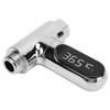 Shower Thermometer Aluminum LED Digital Shower Thermometer for Home Bathroom