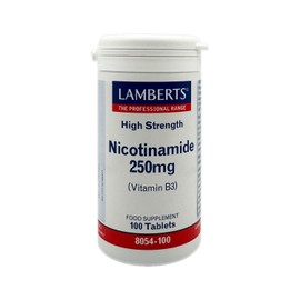 Lamberts Nicotinamide (Vitamin B3) 250mg - 100 tablets