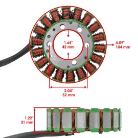 For Yamaha Stator & Regulator for Yamaha XV1700At Road Star 1700 Midnight Silverado 05-07