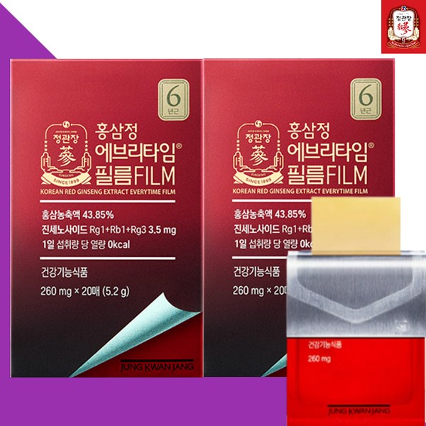 CheongKwanJang [Onsale] CheongKwanJang Everytime Red Ginseng Extract Red Ginseng Film