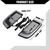 X AUTOHAUX Motorcycle LED fairing lower grille indicator light for