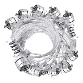 Importeek 10pz Candado Cable Seguridad Computadora Pc Laptop Portatil