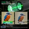 BIBIRE 25-75x60 HD Straight Spotting Scope with Tripod and Phone