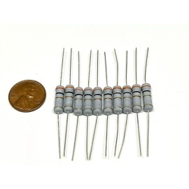 endlessparts 10 Pieces 300 Ohm 2Watt 2W 5% Tolerance Metal Oxide Film Resistor G240