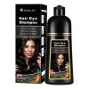 Shampoo Tinte Argán Negro Cubre Canas Barba Dexe