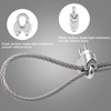 3/8" Wire Rope Clamp,10 pcs Cable Clamps 304 Stainless Steel