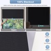 Allesin 100% Blackout Cordless Roller Shades for Windows, Pull Down