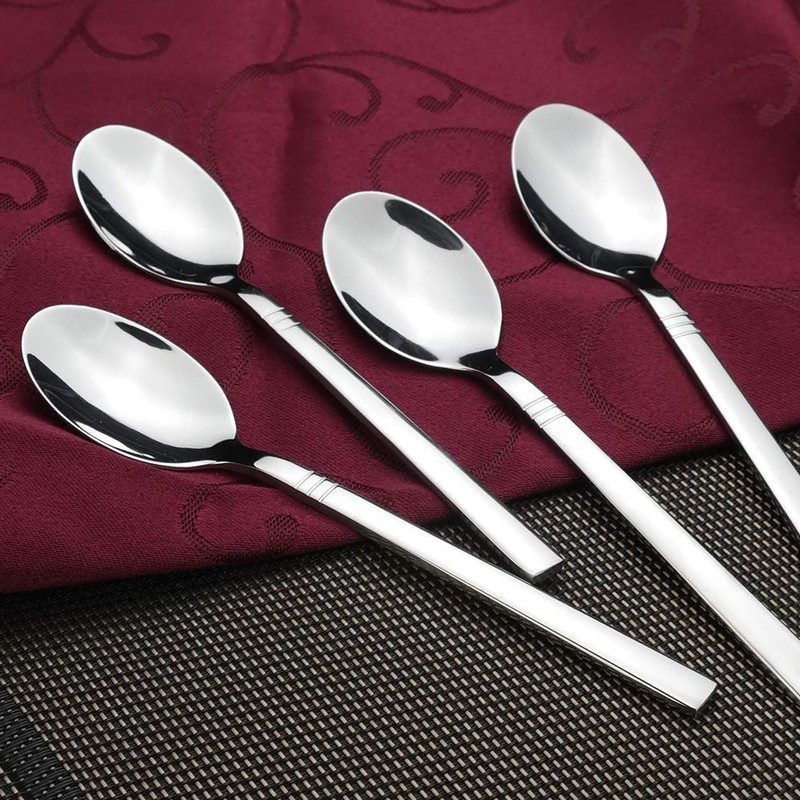 Fiazony 12-Piece Stainless Steel Teaspoons