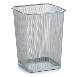 Zeller 18102 Papierkorb, eckig, Mesh, ca. 26,8 x 26,8 x 35,5 cm, Abfalleimer, Abfallkorb, Büro, Arbeitszimmer, Kinderzimmer
