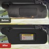 KBH Sun Visor Cover for Ford Mustang 1994-2004, Vinyl Leather
