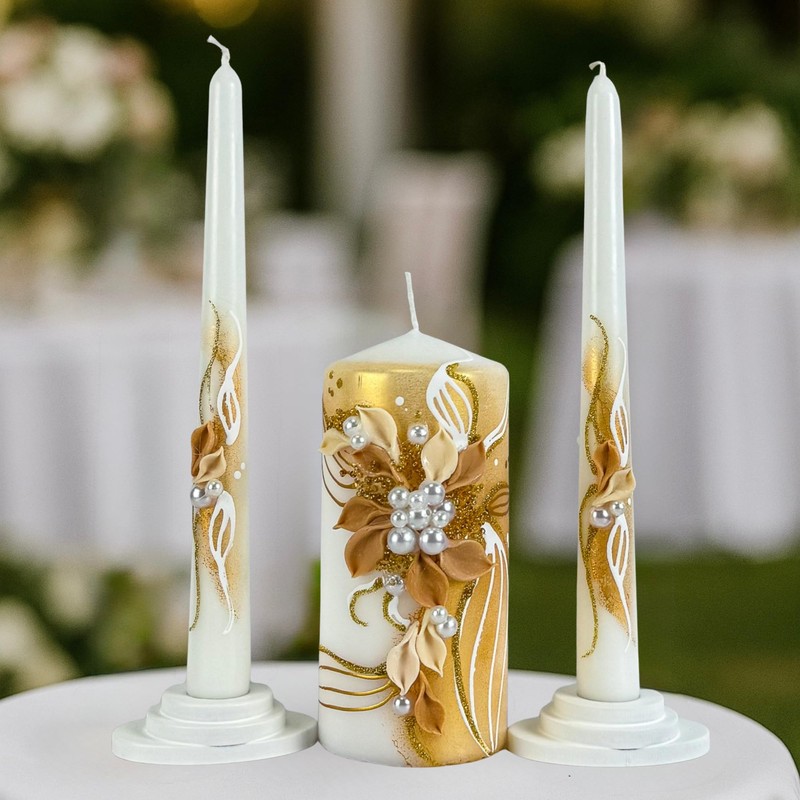Magik Life Unity Candle Set - Wedding Ceremony & Reception