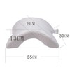 Arch Curved Memory Foam Sleeping Neck Cervical Pillow with Hollow