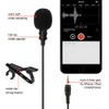 Mini Lapel Mic Clip On Lavalier Microphone 3.5mm for Phones