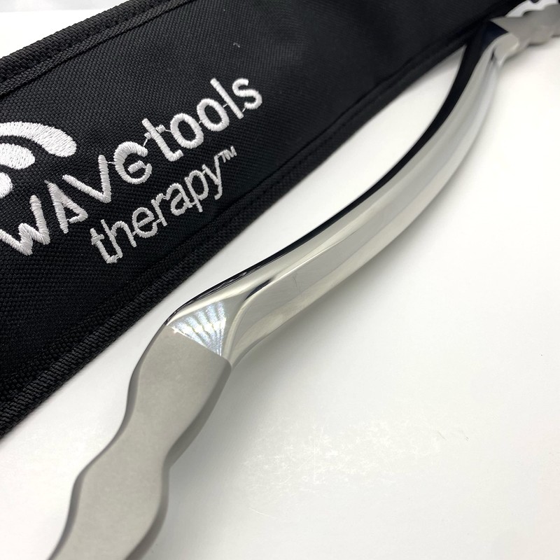 Wavetools Therapy Recover Muscle Scraper and Massage Handle Bar for