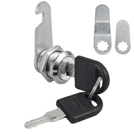 Anhoer 20mm Security Mailbox Lock with Alike Keys Barrel Drawer Cabinet Mail Box Locker Cam Lock Cabinet Drawer Cam Lock for Door Cabinet Cupboard Locker Letter Box Wardrobe
