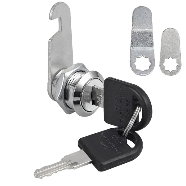 Anhoer 20mm Security Mailbox Lock with Alike Keys Barrel Drawer