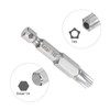 sourcing map T45 Star 5 Point Screwdriver Bit 1/4" Hex