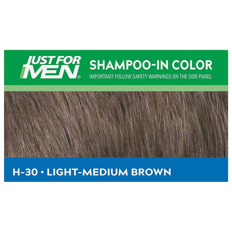 Just For Men H-30 Light-Medium Brown Haircolor (Pack of 2)