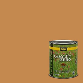 Rodda Paint CASCADIA ZERO Interior Satin Paint & Primer in One, Quart, Butterscotch Glaze